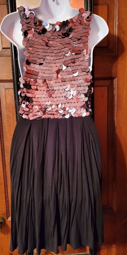 3/$33 Larok Black dress - Picture 2 of 3